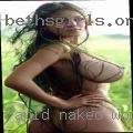 Rapid naked woman